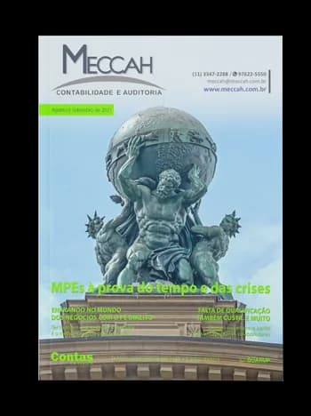 Capa da revista digital da MECCAH: MPEs à prova do tempo e das crises