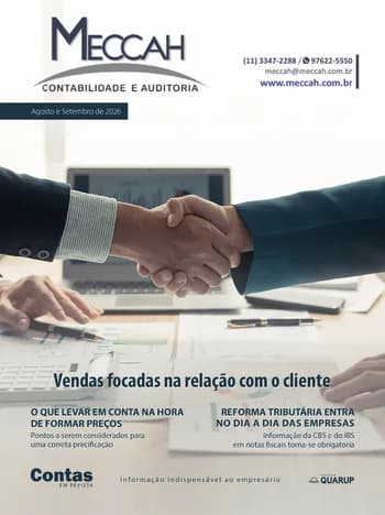 Capa da revista digital da MECCAH: Vendas focadas na relação com o cliente